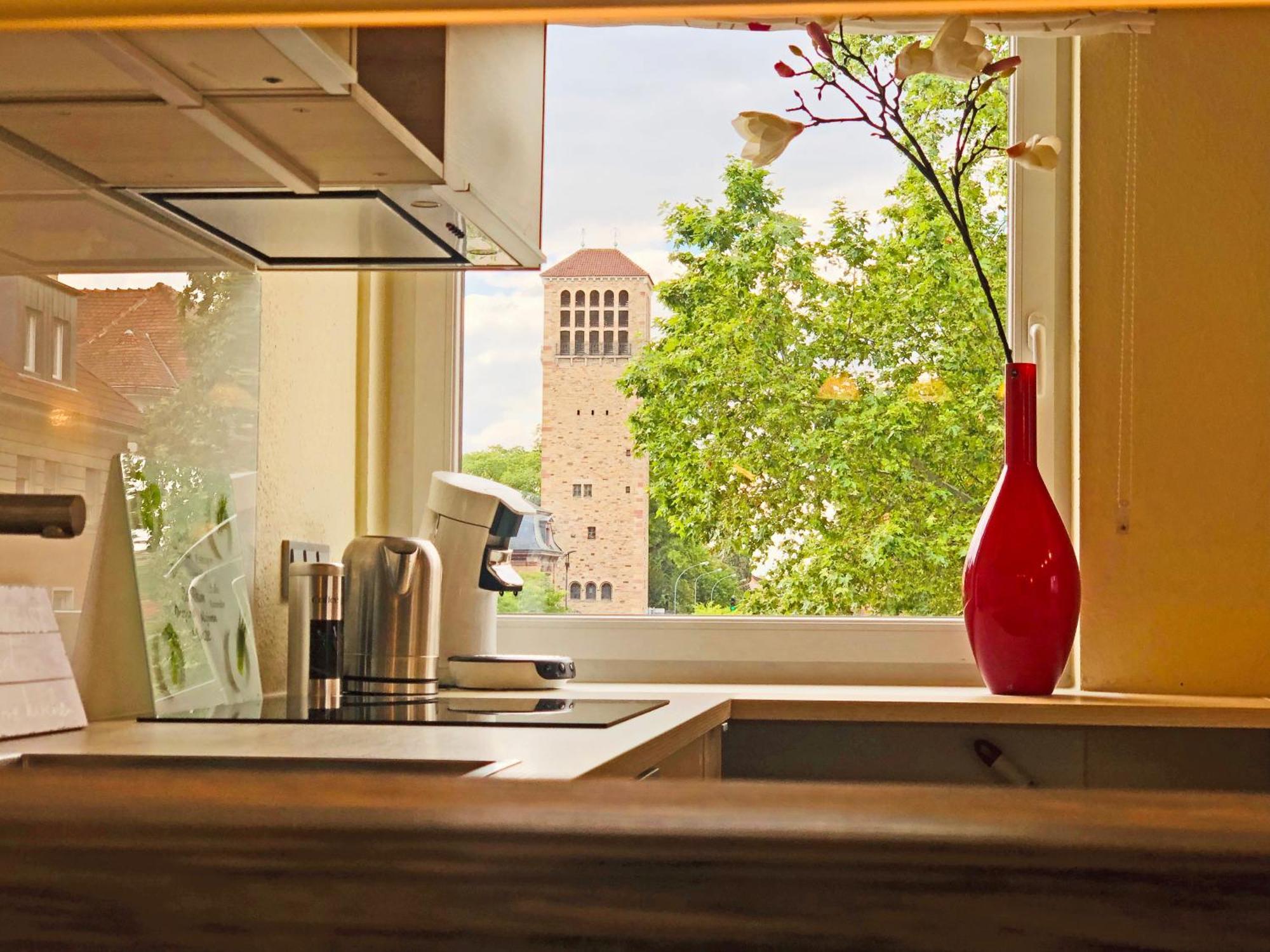 Dompanorama Der Weisse Pfau Apartment Fuer 2-4Pers Spira Zewnętrze zdjęcie